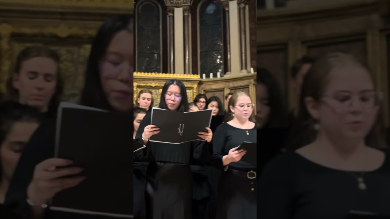 Walking in the air. Christmas 2025, KCL concert