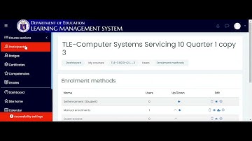 LMS (Creating Self-Enrolment Key)