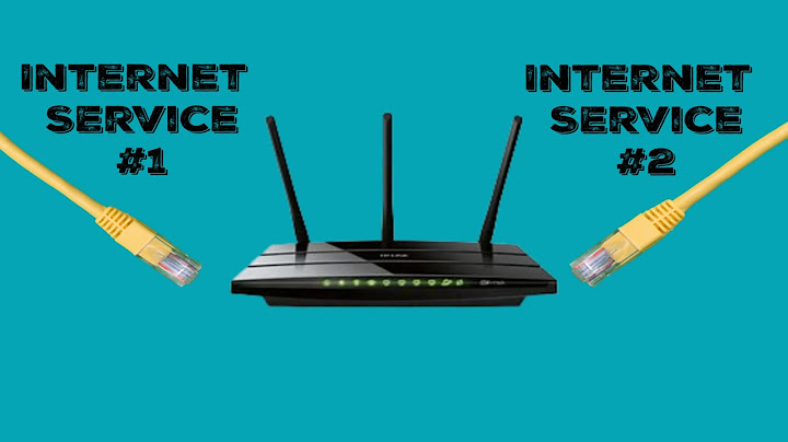 How To Connect 2 Internet Services Into 1 Fast One