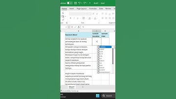 Excel Pro Tips: Menghitung jumlah karakter di Excel #excel #exceltips