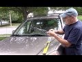 How to replace wiper blades on a Honda CRV, Accord, Civic, Pilot,