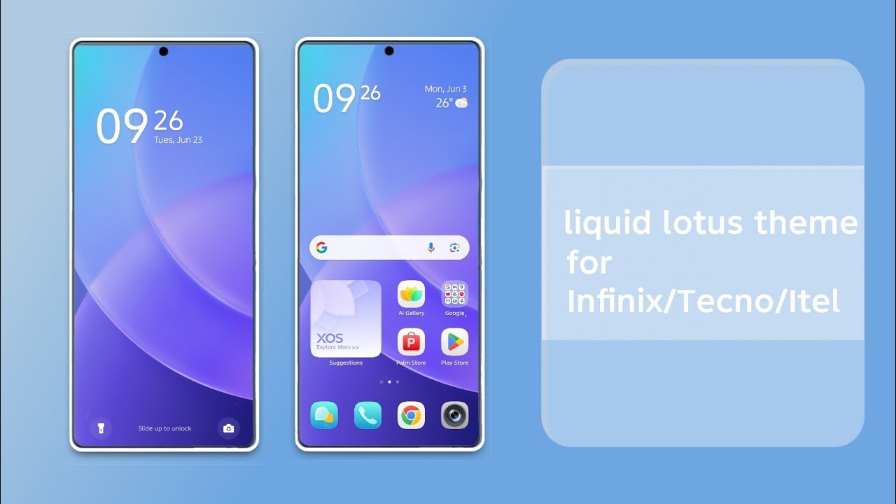 liquid lotus theme for xos 14 all transsion