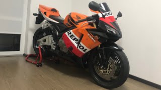 Меняю оригинал пластик на ZXMT Repsol Honda cbr600rr 2005 pc37