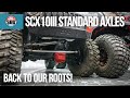 SCX10III Standard Axle Kit - Back to our Roots!