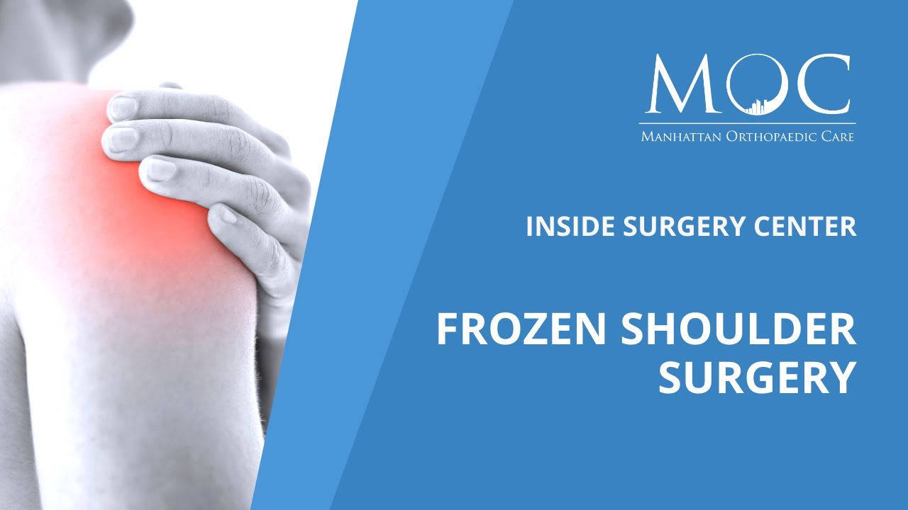 Inside the surgery center Dr. Tehrany performs Frozen Shoulder surgery YouTube