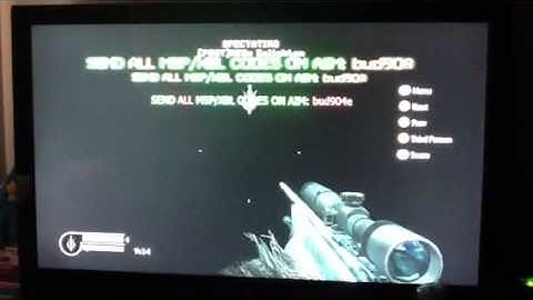 Cod4 mod Menu/ xp lobby
