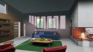 Realtime Arch Viz Rendering using Unity HDRP in 1080p with SMAA