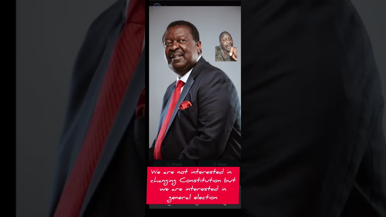 We are not interested in changing Constitution but we are interested in general election