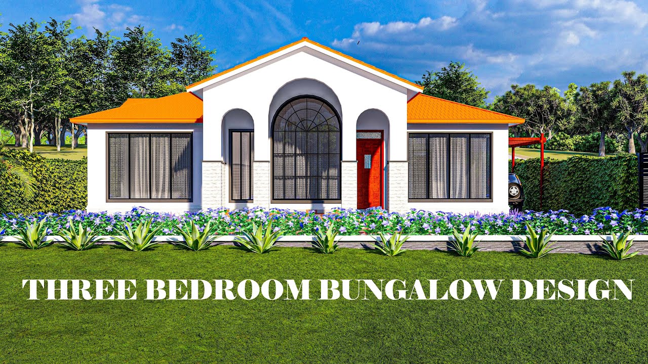 Stunning 3-Bedroom Bungalow Design You'll Love! - YouTube