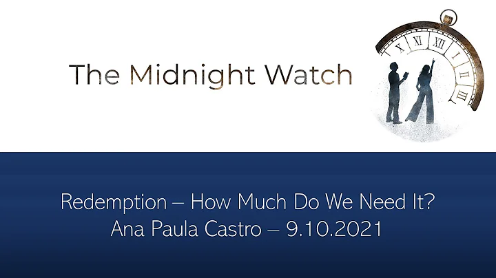 Redemption - How Much Do We Need It? - Ana Paula C...