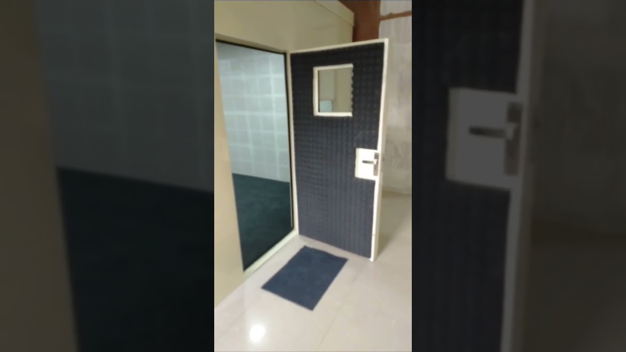 Mob. 9599829703 sound proof cabin. for speech.. iilm University Gurgaon. please subscribe my channel