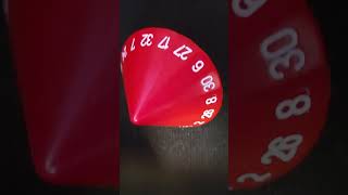 What happens when you roll two 34 sided dice?