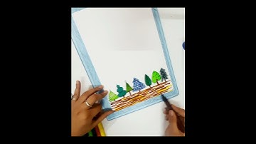 project file acknowledgement part 2 #shorts #artwork #artlover #projectfile #brushpen #schoolwork