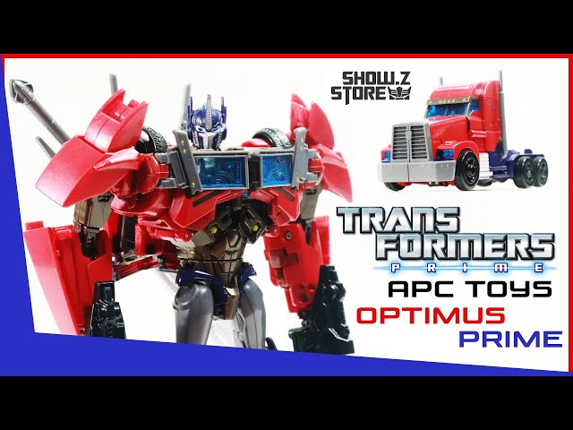 APC Toys APC 001 TFP Attack Prime Optimus Prime Japan New Version Review  #transformersprime - YouTube