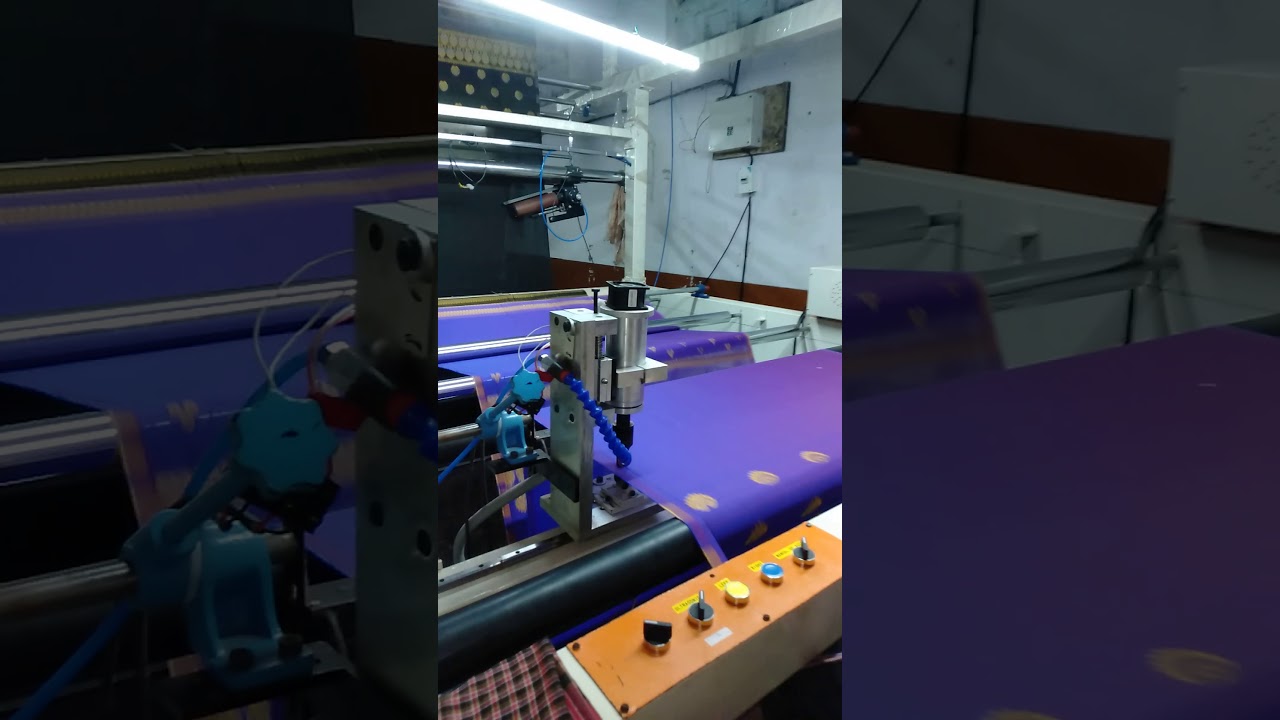 Ultrasonic fabric border cut machine 9825990944