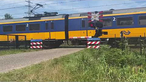 Spoorwegovergang Hoogeveen // Dutch railroad crossing