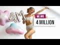 WE ARE 4 MILLION!!! SPECIAL Team Grow HIIT Workout - No Repeat Killer Home Workout