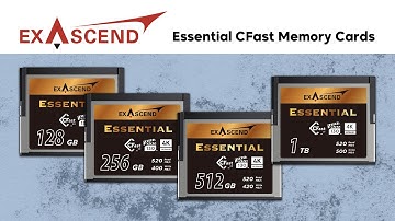 Exascend | Essential CFast Memory Cards