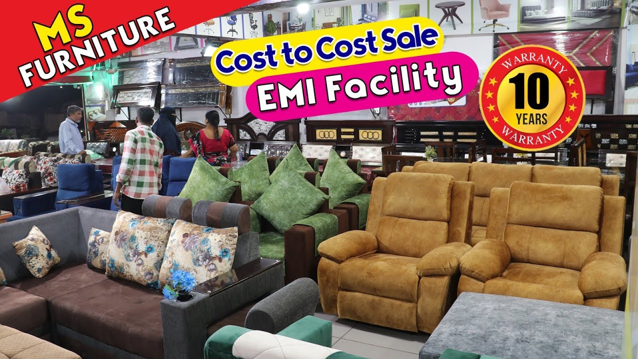 Furniture పై పది సంవత్సరాల warranty ఎక్కడికైనా డెలివరీ Upto 40 OFF