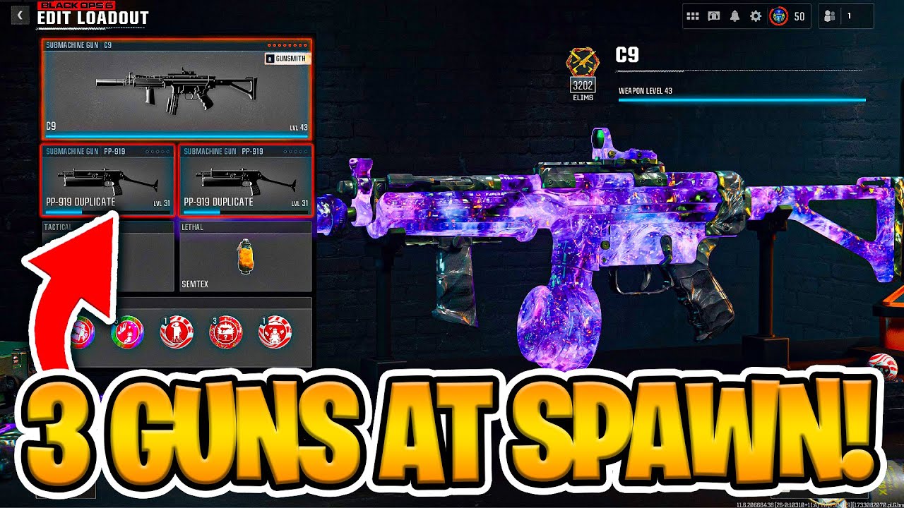 How To SPAWN WITH 3 GUNS in BO6 Zombies! (BO6 Zombies Glitch)