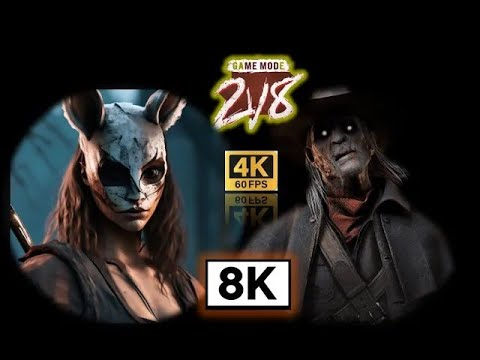 2v8 Dead by Daylight Pro P100 Huntress SNIPES! DBD - YouTube