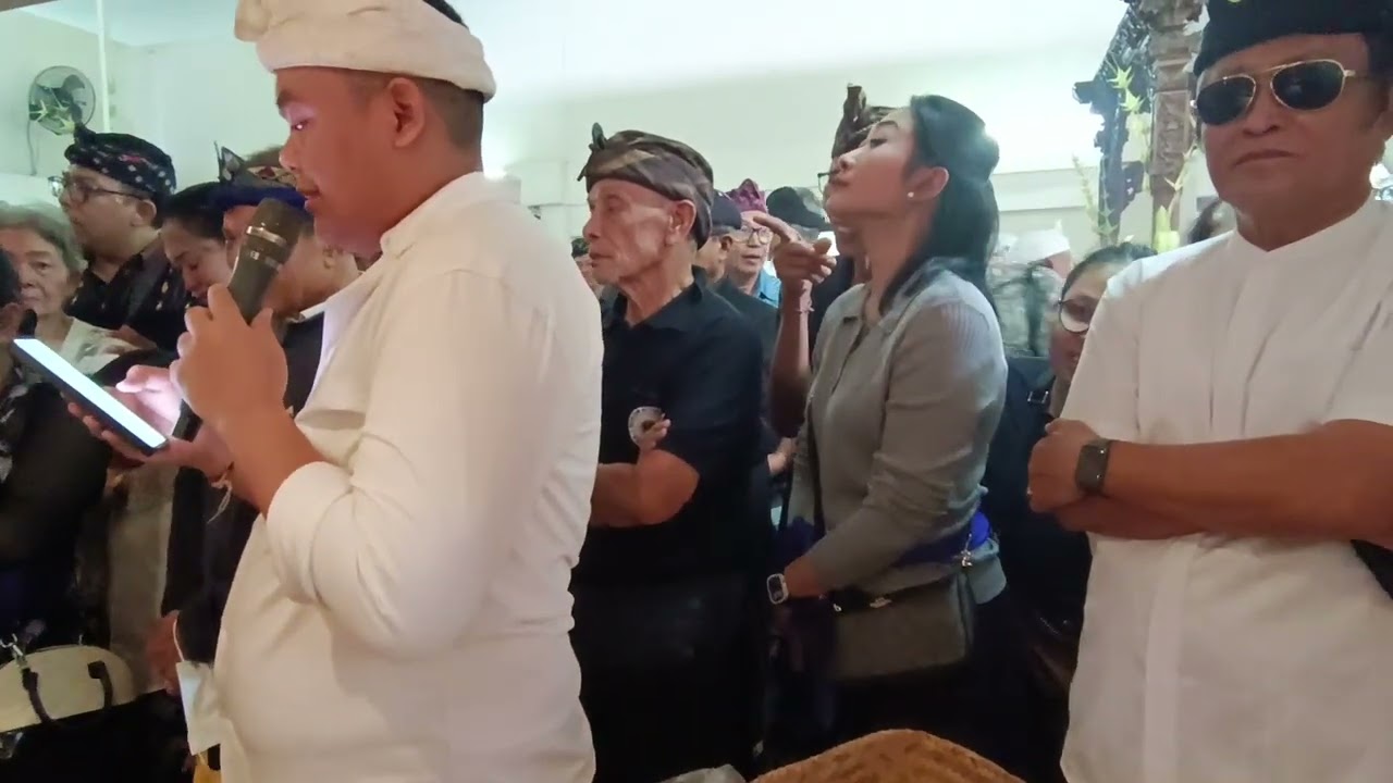 Sambutan dari Keluarga, Ngaben Ajik Gusti Kompiang Raka, 23 Februari 2026, Cilincing