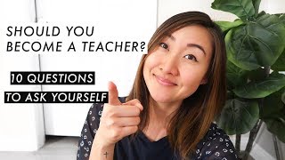 10 Signs That You Should Become a Teacher | Questions to Ask📝