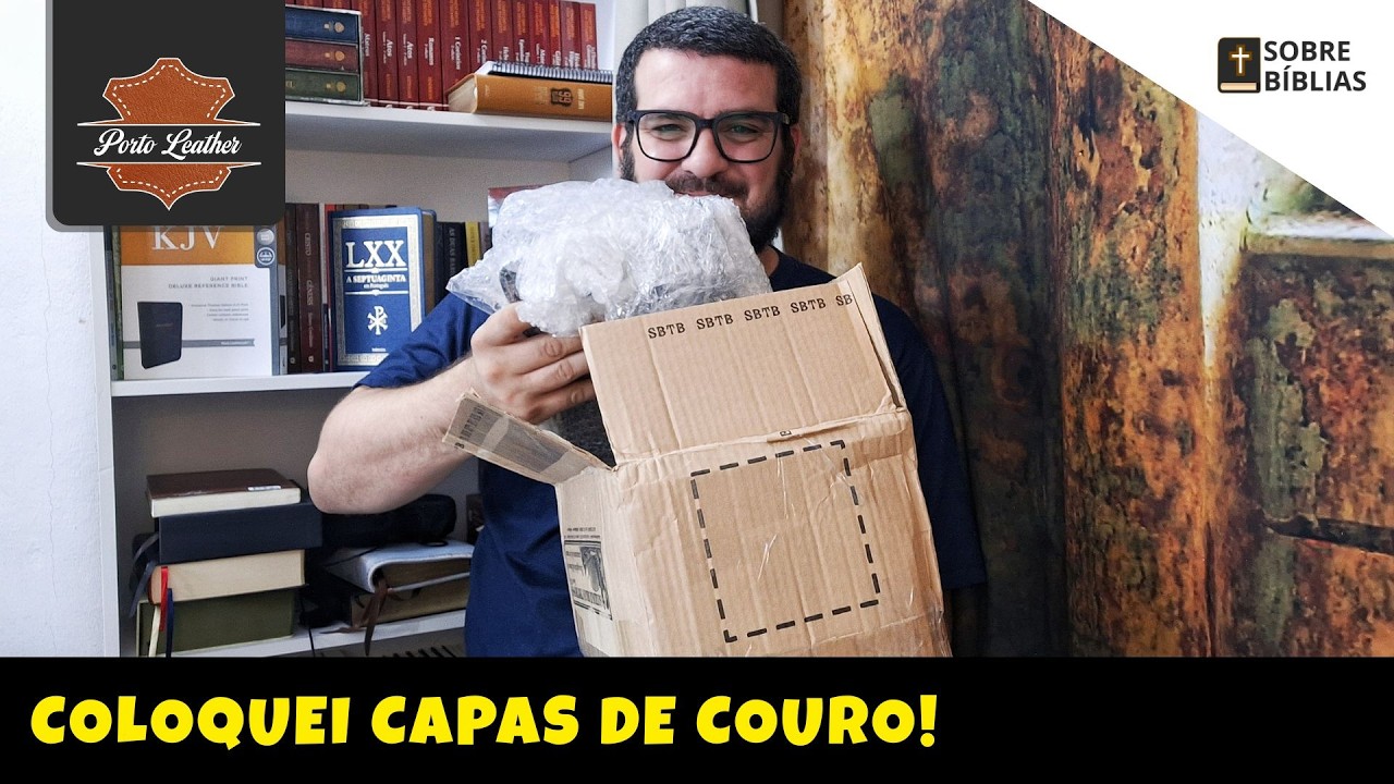 Coloquei capa de couro em Bíblias antigas - Valeu a Pena?