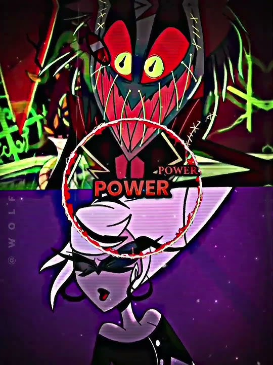 Alastor VS Carmilla Carmine || Hazbin Hotel || #hazbinhotel #edit #alastor #carmillacarmine