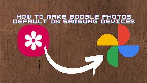 How to move photos from google photos to samsung gallery