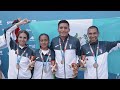 Guatemala brilló en la media maratón de relevos mixtos de Ayacucho y se lleva el oro 🏅❤️
