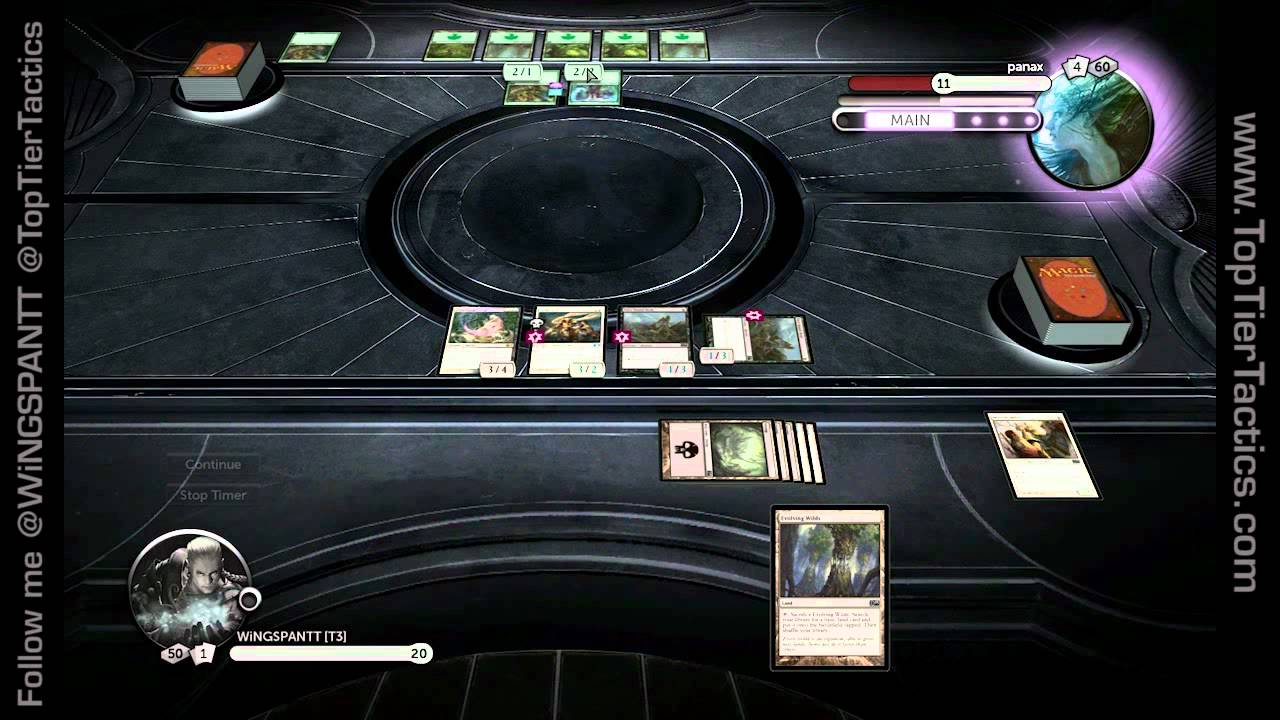 Exalted Darkness vs Panax, Duels of the Planeswalkers 2013  | WiNGSPANTT