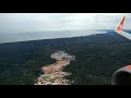 Lion air JT 616 landing @bandara Depati Amir Pangkalpinang