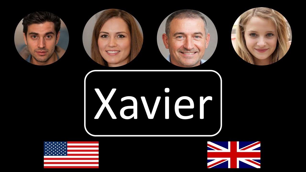 How to pronounce Xavier YouTube