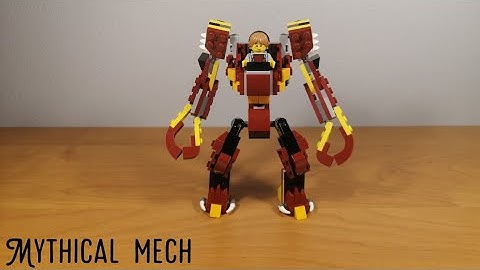 Lego 31073 alternate build Mythical mech