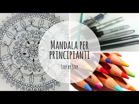 Video: Come Disegnare Un Mandala Manda