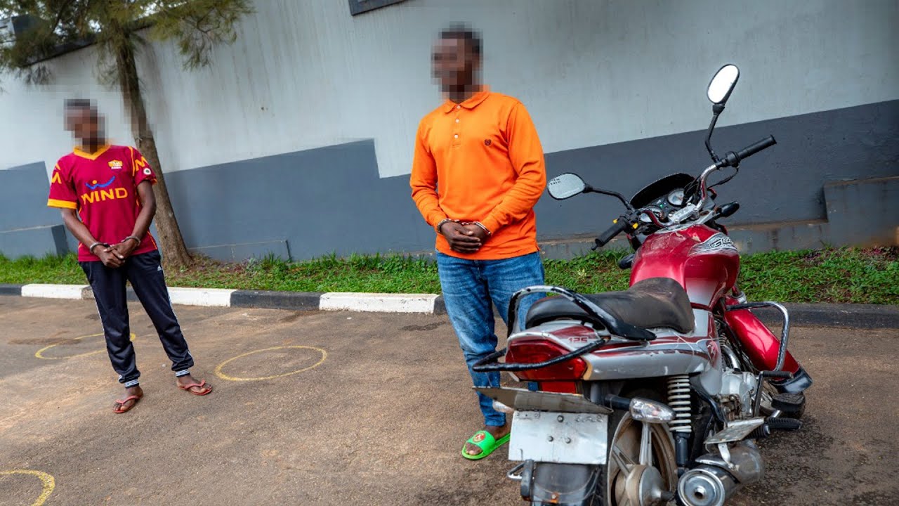 Polisi yaguye gitumo motari wahishaga 'Plaque' kugirango camera itamwandikira