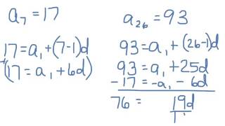 Section 8.2 Day 2 - Algebra 2 - Summation of Arithmetic Sequences and Writing the Rule