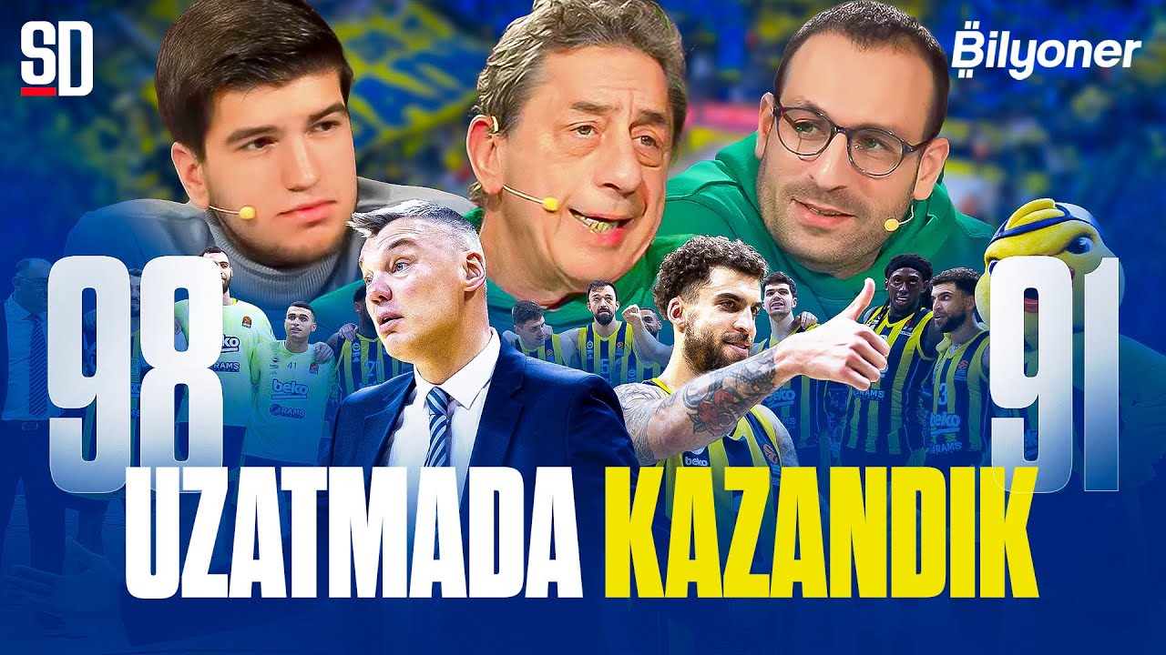 FENERBAHÇE BEKO UZATMADA GÜLDÜ! Fenerbahçe Beko 98-91 Bayern Münih | Euroleague