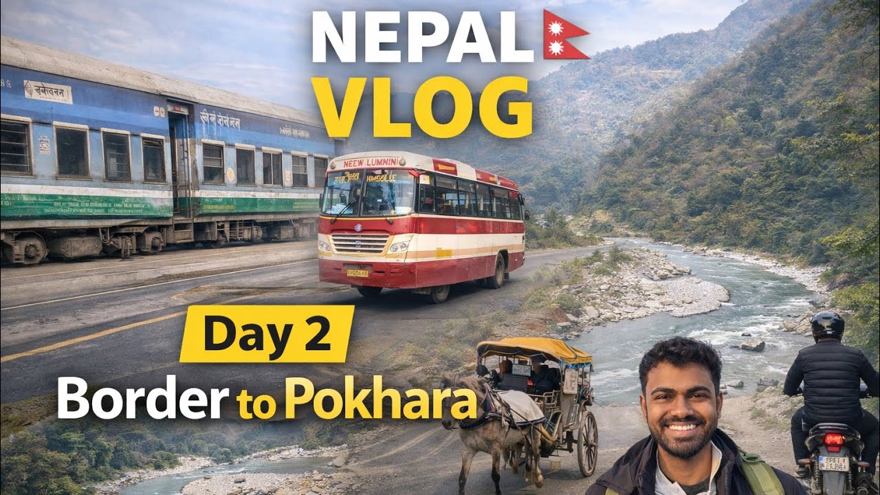 Travel Day 2 | Nepal 🇳🇵 | Pokhara Nights & New Friends 🌙🤝