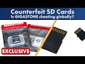 Counterfeit sd cards directly from the supplier  caution with gigastone 4k camera extremepro