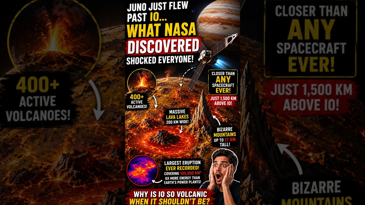 NASA Flew Over Io… What They Found Terrified Scientists | Io Is Pure Hell 🔥