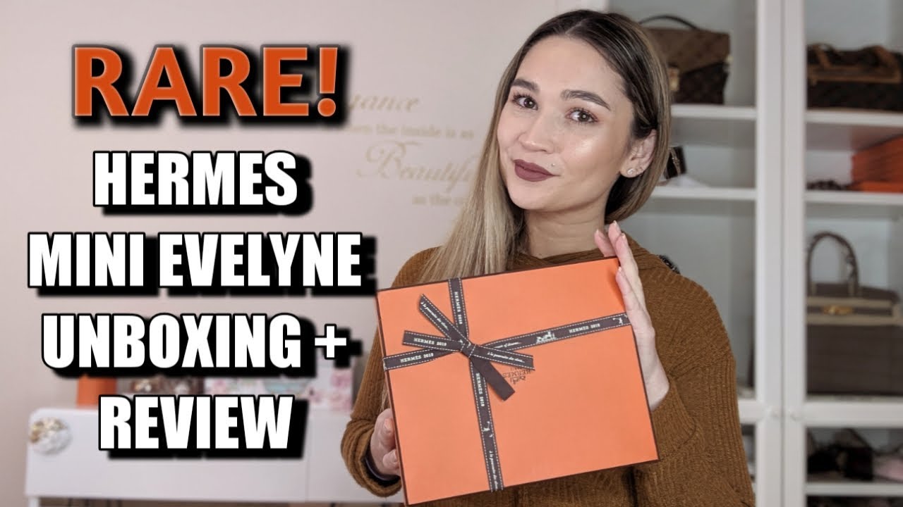 HERMES: Unboxing Evelyne 16 TPM (mon premier sac Hermès) 