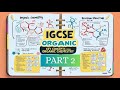 How to Get A* in IGCSE Organic Chemistry | Part 2 – Best Notes with EXAMPLES"