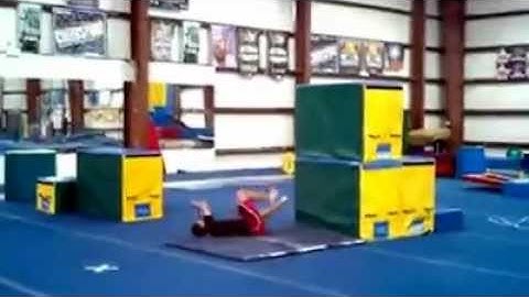 Wall Front Flip FAIL