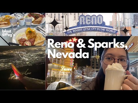 Travel Diaries #3✈️: Reno & Sparks, NV, USA | dinner with relatives🍕, shopping, driving around town🚘