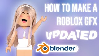 HOW TO MAKE A ROBLOX GFX 2021 - WITH ROBLOX STUDIO AND BLENDER screenshot 1