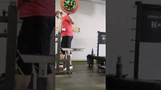 w2d1 squat 95kg x8 set 4/4