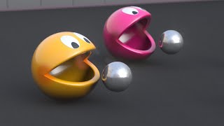 PacMan 3D V5 😋 ❤️ C4D4U screenshot 1