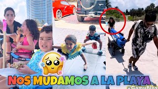 KIMBERLY LOAIZA Y SU FAMILIA SE MUDAN A LA PLAYA EN MIAMI BEACH! (Kima y Juanito Felices)